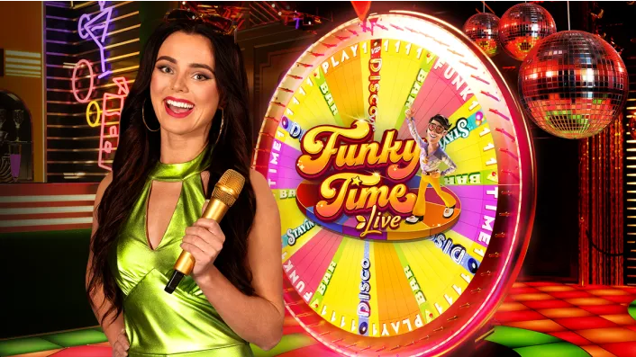 Online Bingo game with colorful balls